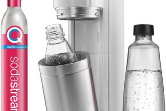 SodaStream Wassersprudler Duo mit CO2-Zylinder Kunststoffflasche
