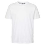Neutral Bio-Unisex-T-Shirt mit Rundhalsausschnitt, weiß, Gr. L