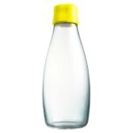 retap Trinkflasche 0,5 l aus Glas yellow