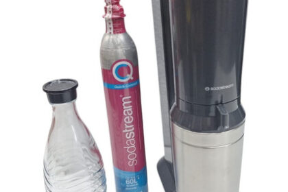 SodaStream Crystal 3.0 Wassersprudler inkl. Glaskaraffe