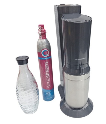 SodaStream Crystal 3.0 Wassersprudler inkl. Glaskaraffe