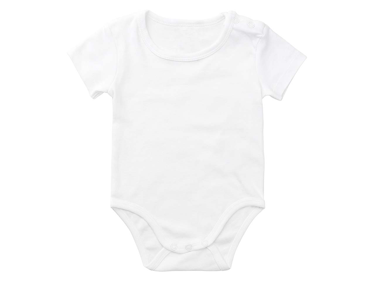 Neutral Bio-Baby-Body kurz Gr. 92, weiß