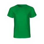 Neutral Bio-Kinder T-Shirt mit Rundhalsausschnitt grün, Gr. 92/98