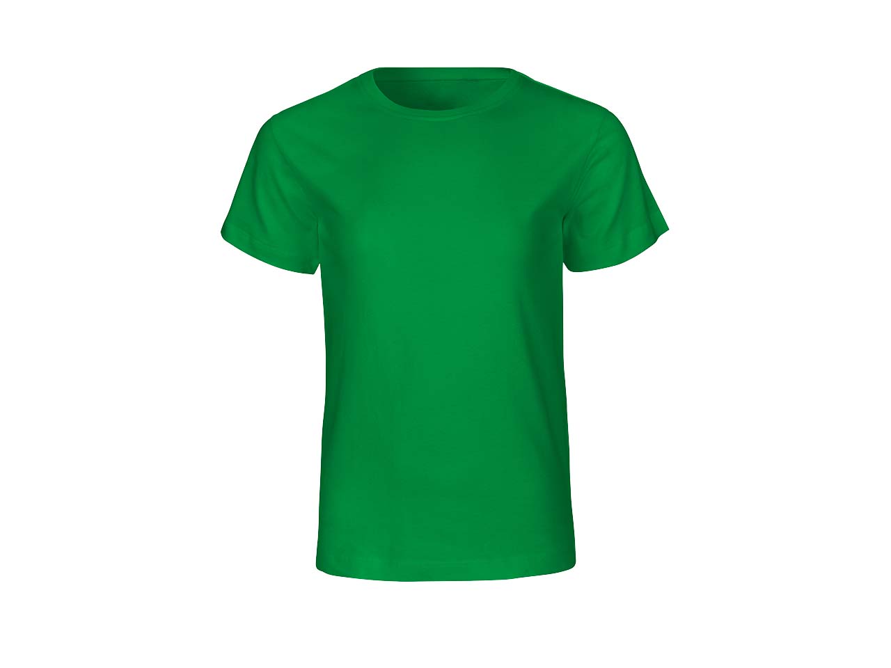 Neutral Bio-Kinder T-Shirt mit Rundhalsausschnitt grün, Gr. 92/98