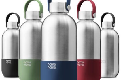 Trinkflasche Edelstahl Kohlensäure geeignet Thermosflasche 1l,