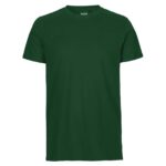 Neutral Bio-Herren-T-Shirt mit Rundhalsausschnitt, bottle green, Gr. XL