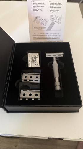Rockwell Razors 6S Rasierhobel doppelseitig Edelstahl