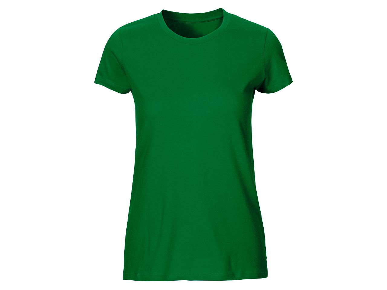 Neutral Bio-Damen-T-Shirt mit Rundhalsausschnitt grün, Gr. XXL