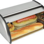 Brotkasten Aus Edelstahl, 33X24X15Cm Brotbox Mit
