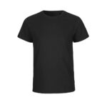 Neutral Bio-Kinder T-Shirt mit Rundhalsausschnitt schwarz, Gr. 140/146