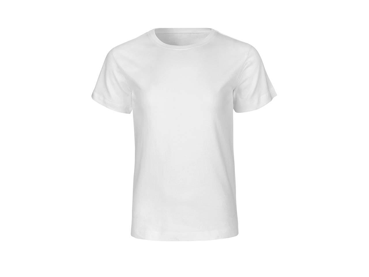 Neutral Bio-Kinder T-Shirt mit Rundhalsausschnitt weiß, Gr. 104/110