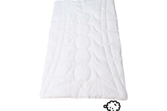 Steppdecke Duo "Kontur Winter" 155 x 220 cm, mit Schafschurwollfüllung 1.705 g