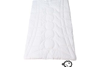 Steppdecke "Kontur Leicht" 200 x 220 cm, mit Schafschurwollfüllung 1.320 g