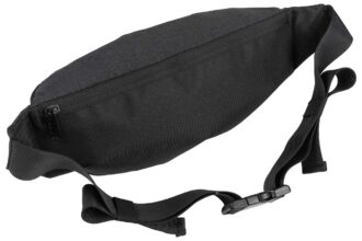 Bauchtasche aus recycelten PET-Flaschen, black