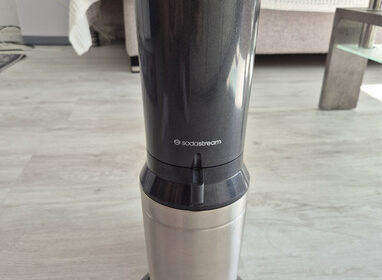 SodaStream DUO Trinkwassersprudler Gas schwarz/silber inkl.