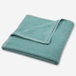 Living Crafts Bio-Badetuch "BARI" 140 x 70 cm, aqua haze