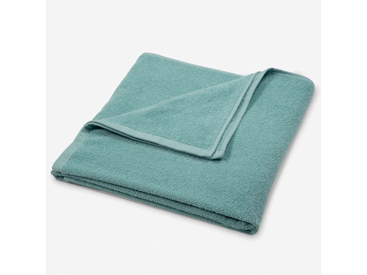 Living Crafts Bio-Badetuch "BARI" 140 x 70 cm, aqua haze