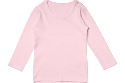 Neutral Bio-Baby-Langarmshirt Gr. 92, hellpink