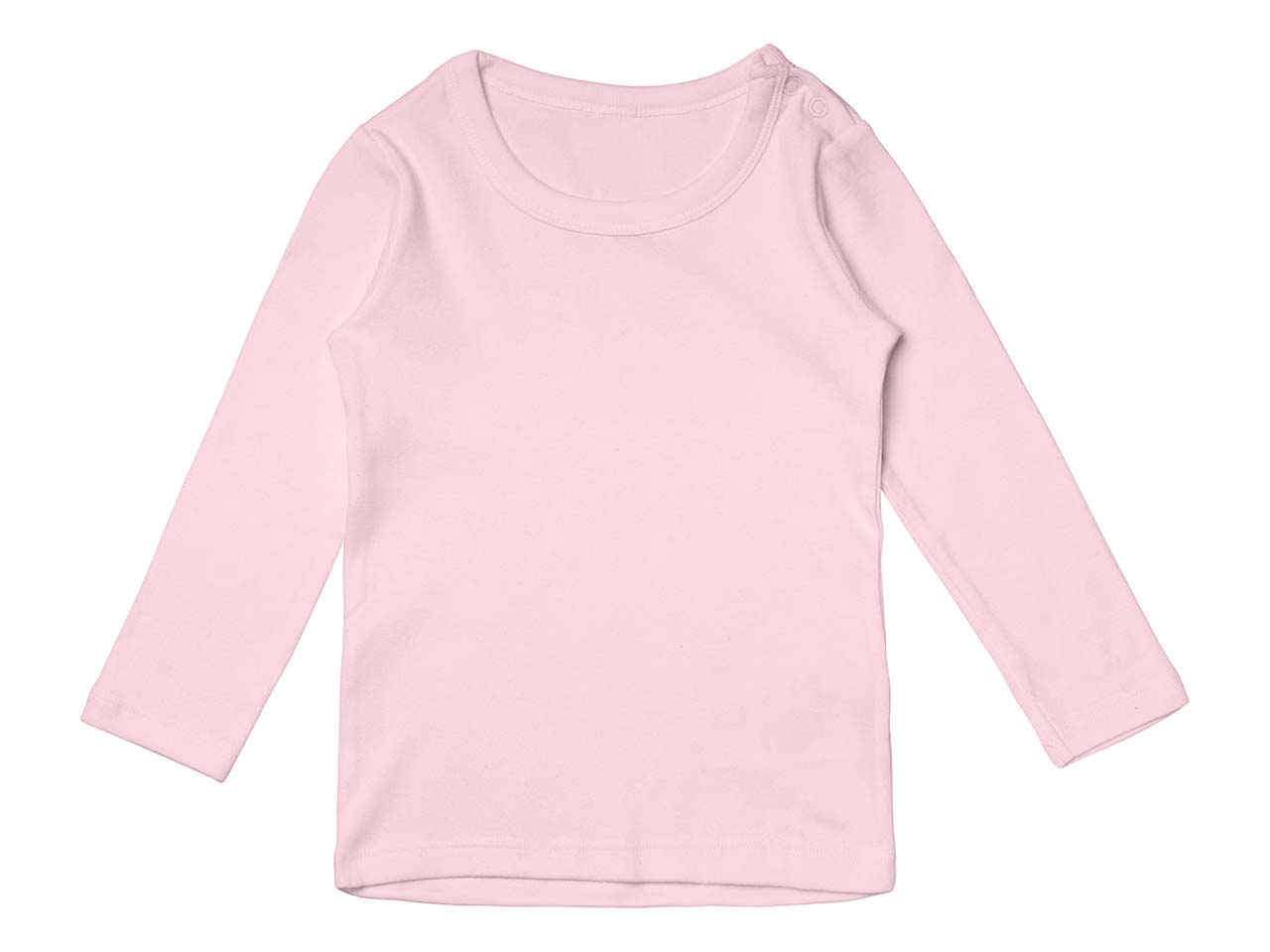 Neutral Bio-Baby-Langarmshirt Gr. 92, hellpink