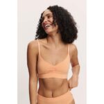 tranquillo Damen-Bralette "Nolaa" aus Tencel, peach, Gr. M