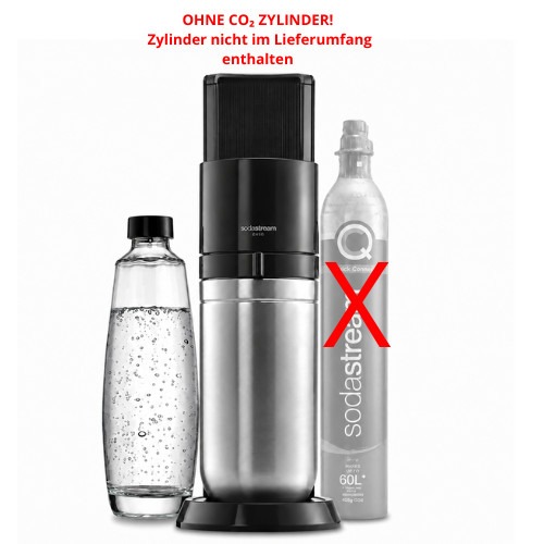 SodaStream DUO Wassersprudler Titan Trinkwassersprudler ohne