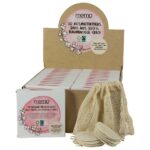 24 Pack à 10er-Pack memo Bio-Baumwoll-Kosmetikpads DUO im Display