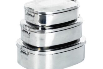 Edelstahl Vesperdose Lunchbox Brotdose Vesperbox Brotbox