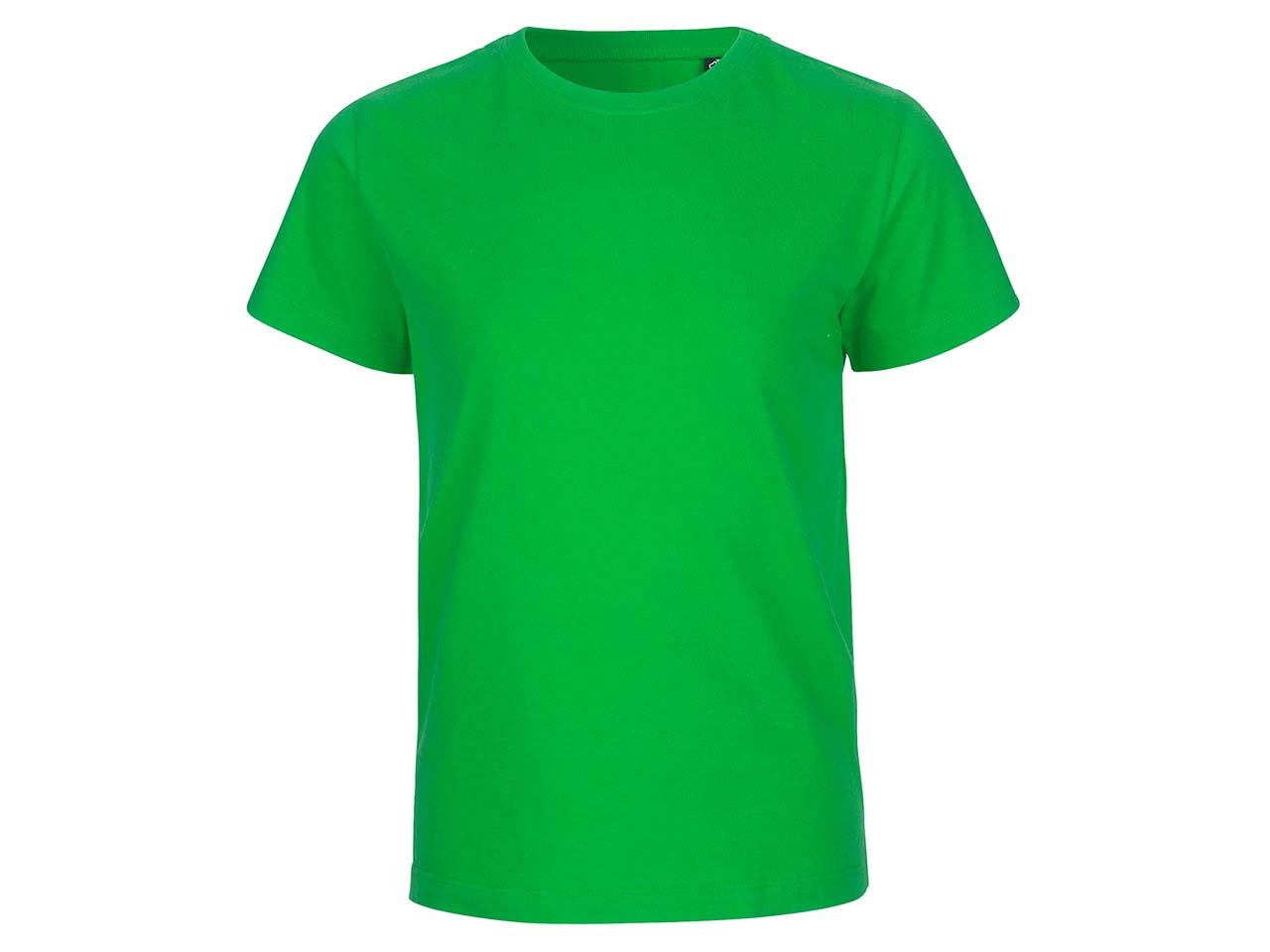 Neutral Bio-Kinder T-Shirt mit Rundhalsausschnitt hellgrün, Gr. 128/134