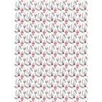 5 Bogen Recycling Geschenkpapier "Zwerge" 50 x 70 cm, 80g/m²