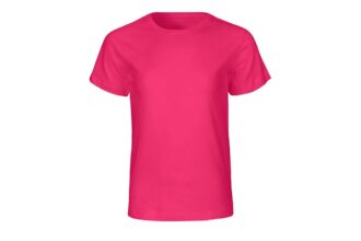 Neutral Bio-Kinder T-Shirt mit Rundhalsausschnitt pink, Gr. 104/110