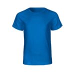 Neutral Bio-Kinder T-Shirt mit Rundhalsausschnitt royalblau, Gr. 116/122