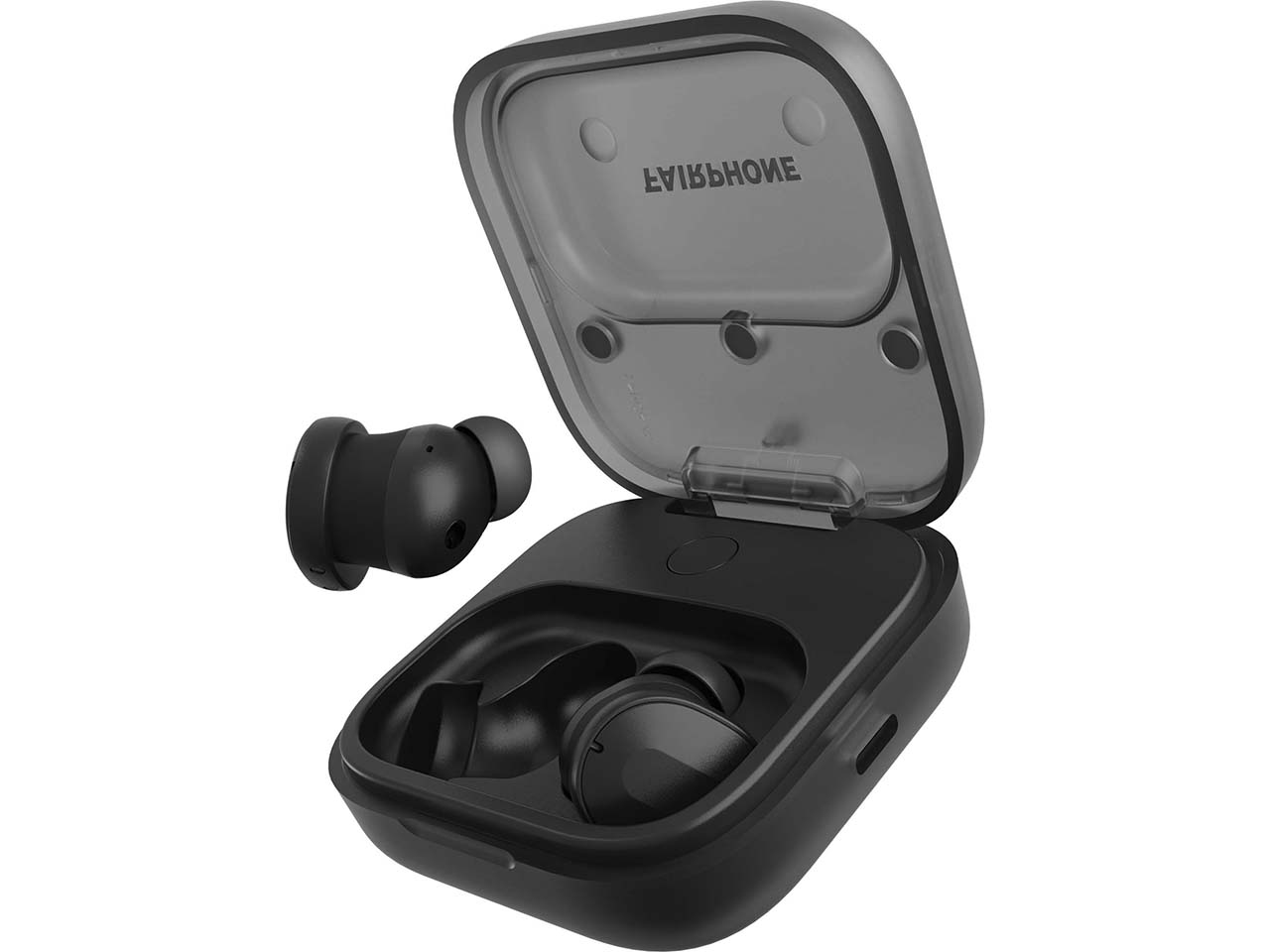 Fairphone Wireless Kopfhörer "Fairbuds True Wireless Earbuds", schwarz