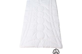 Steppdecke "Kontur Extra Leicht" 200 x 220 cm, mit Baumwoll-/Hanffüllung 880 g