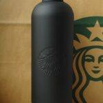 Starbucks Tumbler Thermobecher Edelstahl Flasche schwarz