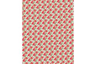 5 Bogen Recycling Geschenkpapier "Weihnachtskugeln" 50 x 70 cm, 80g/m²