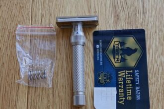 Homelike Shaving Taiga Adjustable Rasierhobel Edelstahl