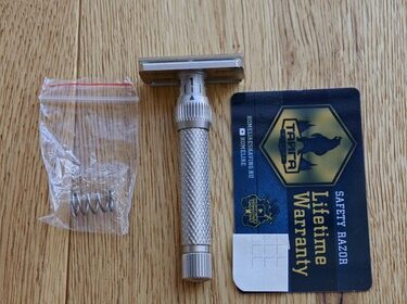 Homelike Shaving Taiga Adjustable Rasierhobel Edelstahl