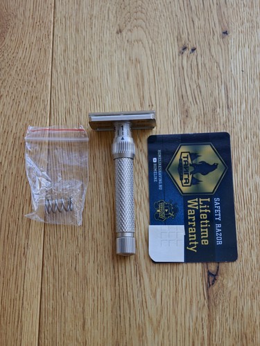 Homelike Shaving Taiga Adjustable Rasierhobel Edelstahl