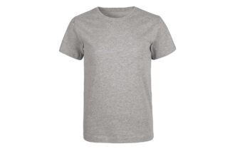 Neutral Bio-Kinder T-Shirt mit Rundhalsausschnitt grau, Gr. 104/110