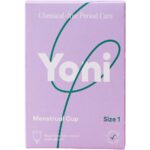 Yoni Menstruationstasse Gr. 1 aus medizinischem Silikon